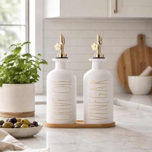 Premium Olive Oil Dispenser for Kitchen (2 Count)
