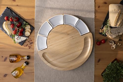 Charcuterie Cheese Board and Platter Set