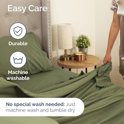 Flex Top Split Head King 4 Piece Sheet Set