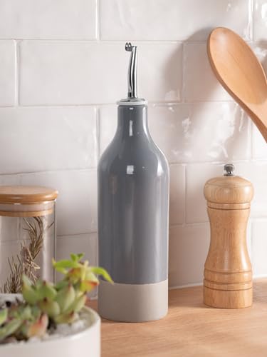 16oz Ceramic Oil Dispenser Bottle