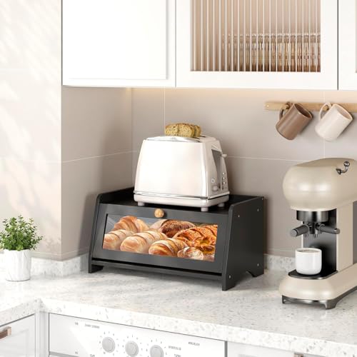 Bread Box for Kitchen Countertop