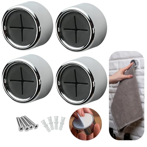 Towel Hooks Towel Holder (4 Count)