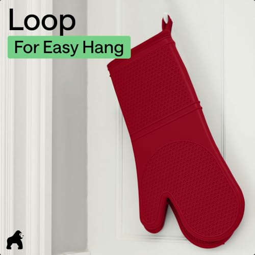 Silicone Oven Mitts (2 Count)