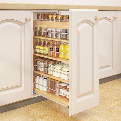 Pull Out Spice Rack Organizer for Cabinet