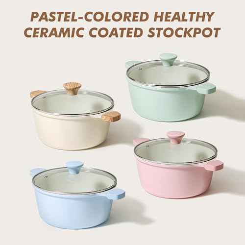 Ceramic Nonstick Stock Pot with Lid