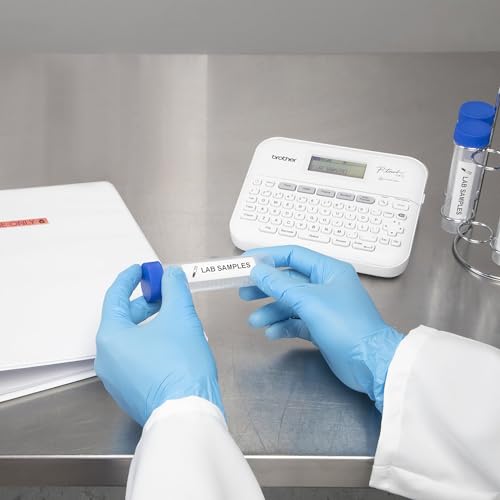 P-Touch PT-D410 Home / Office Advanced Label Maker | Connect via USB to Create and Print on TZe Label Tapes up to ~3/4 inch, White