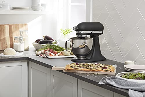 Artisan, 5-Qt Tilt Head Stand Mixer, KSM150PS, Cast Iron Black