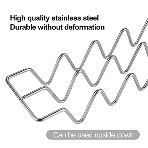 Stainless Steel Taco Holders set of 3