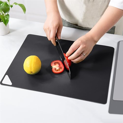 Flexible Plastic Cutting Boards for Kitchen (6 Count)