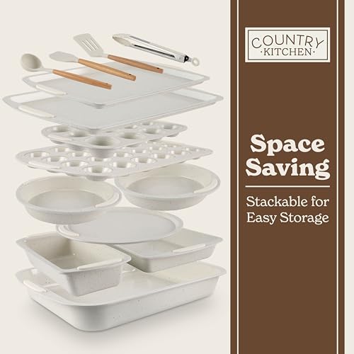 Nonstick Stackable Bakeware Set