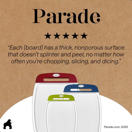 BPA Free Reversible Cutting Board (3 Count)