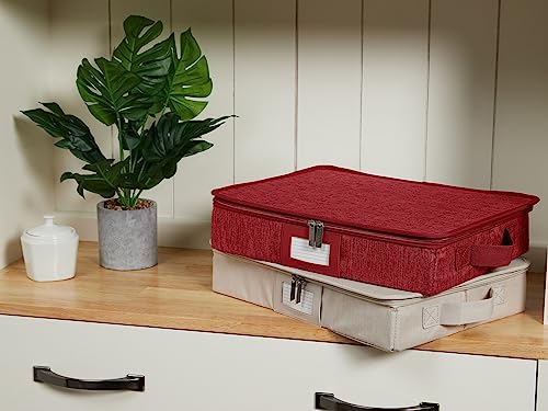 Flatware Storage Box with Removable Trays