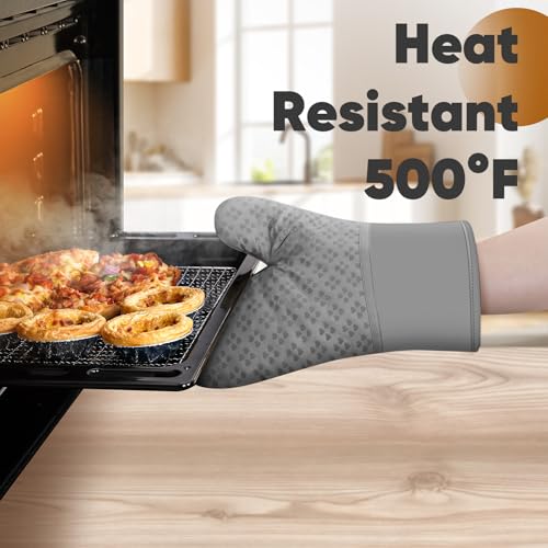 Oven Mitts and Pot Holders 4 Sets (4 Count)