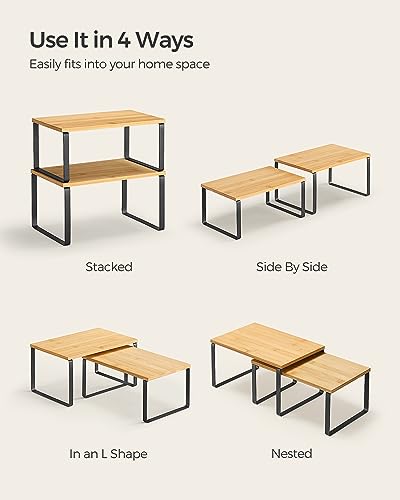 Cabinet Organizer Shelf (2 Count)
