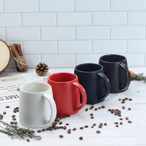 14 oz Ceramic Coffee Mug with Lid