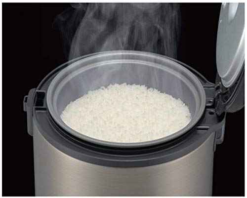 JNP-S18U-HU 10-Cup (Uncooked) Rice Cooker and Warmer, Stainless Steel Gray (10 Count)