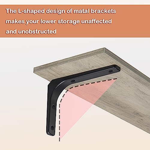 Long Wall Shelves (2 Count)