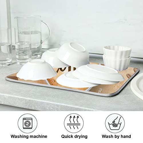 Super Absorbent Dish Drying Mat