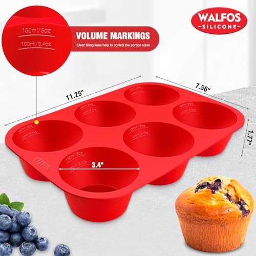 Silicone Texas Muffin Pan Set (2 Count)