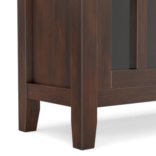 Artisan 30" Wide Solid Wood Cabinet in Russet Brown