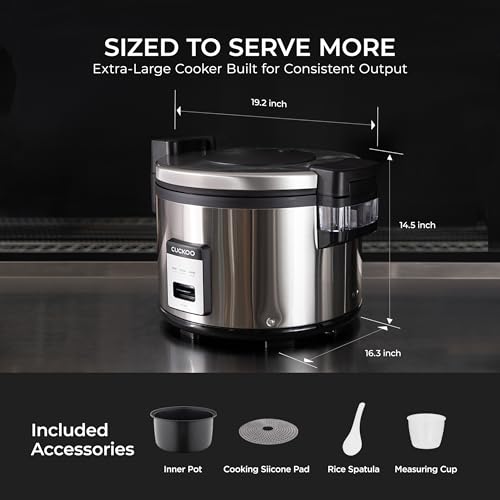 Commercial Rice Cooker and Warmer (30 Count)