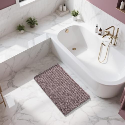 Large Bathroom Rugs Non Slip Washable 36x24 Inch