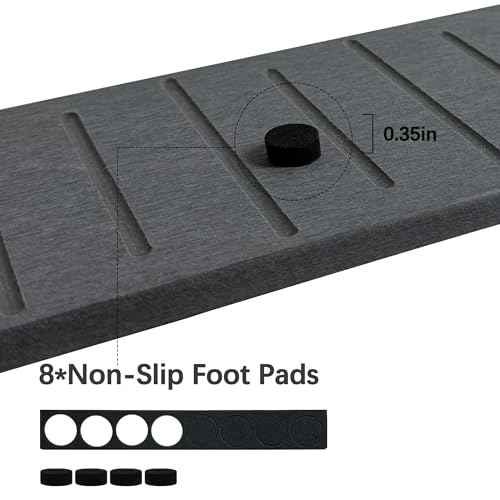 2PCS Water Absorbing Stone Tray for Cosmetics & Hand Soap & Houseplants (2 Count)