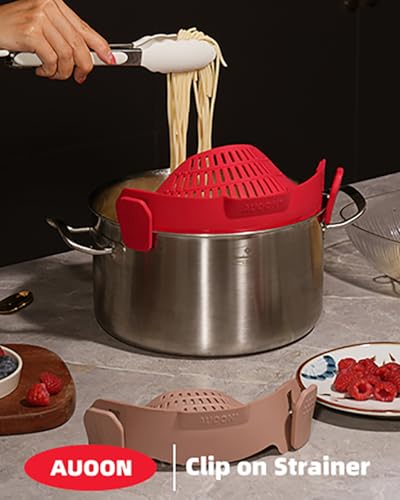 Pot Strainer Clip on Silicone