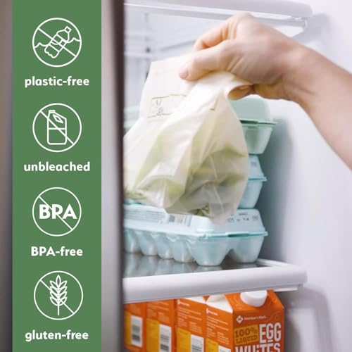 100% Compostable Food Storage Bags (50 Count)