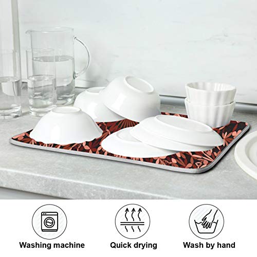 Super Absorbent Dish Drying Mat