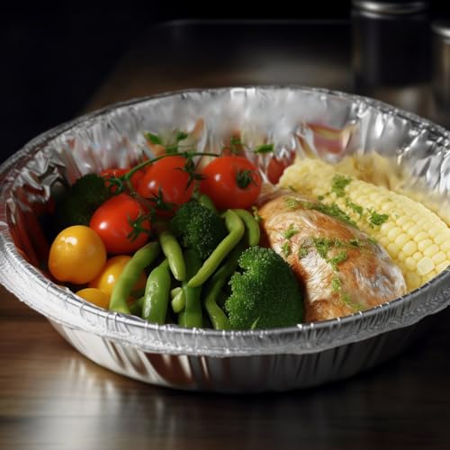 Round Disposable Aluminum Pie Pans
