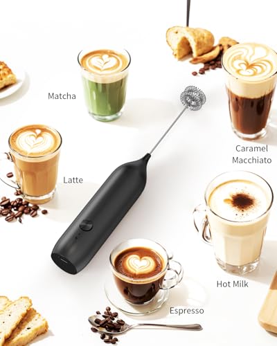 Rechargeable Milk Frother Handheld