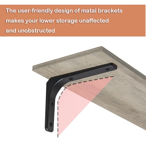 Long Wall Shelves (2 Count)