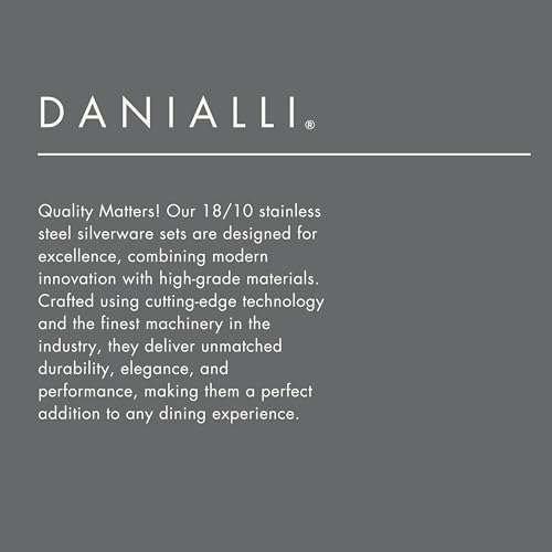 Hammered Silverware Set (8 Count)