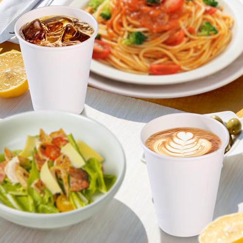 100 Pack 12 oz Paper Cups (100 Count)