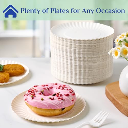 6 Inch Paper Plates (1200 Count)