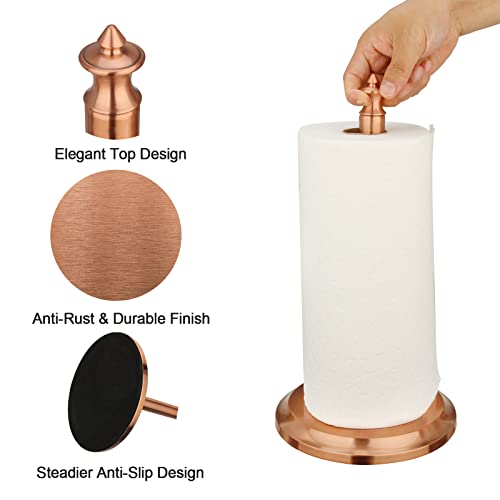 Paper Towel Holder Stand for Kitchen Countertop & Dining Room Table