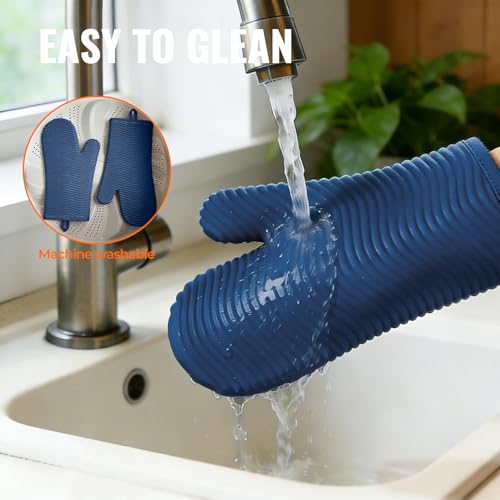 Silicone Oven Mitts (2 Count)