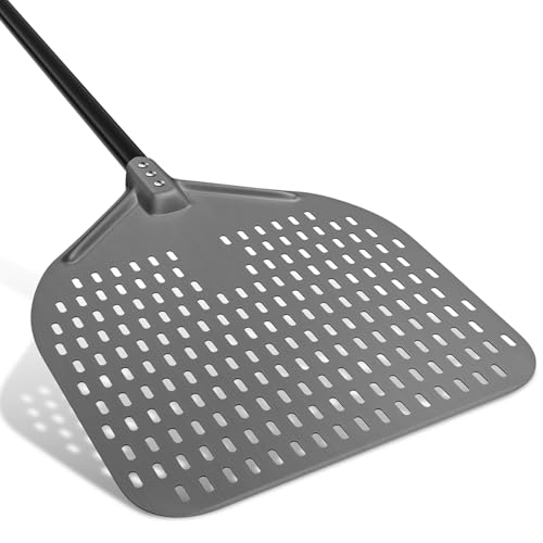 14" x 17" Perforated Pizza Peel