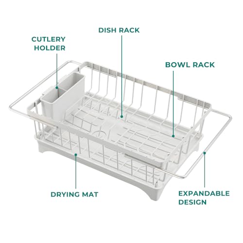 Small Dish Drying Rack in Sink