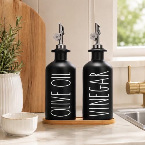 Premium Olive Oil Dispenser for Kitchen (2 Count)
