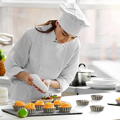 32 Pcs 4 Inch Tart Pans Nonstick (32 Count)