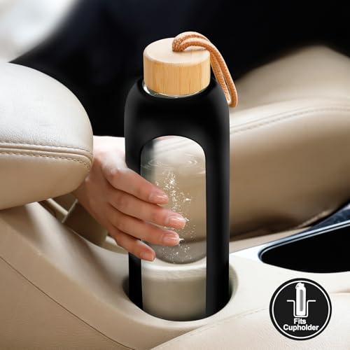 Glass Water Bottles 32 oz