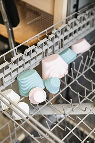 Reusable Silicone Baking Cups Silicone Muffin Liners for Cupcakes (24 Count)