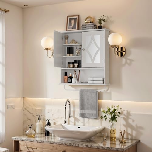 22x25 Bathroom Medicine Cabinet with Mirror