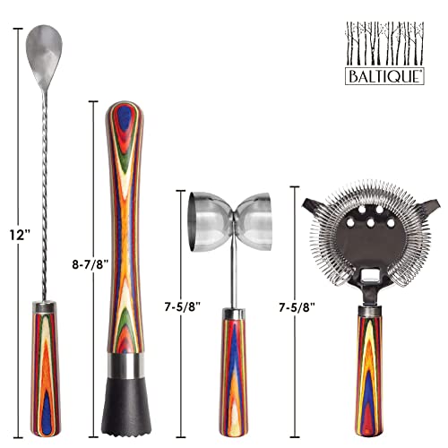 Baltique Marrakesh 4 Piece Bartender Kit