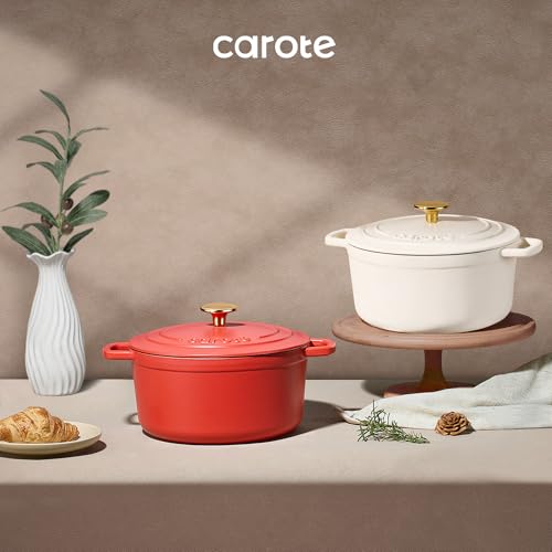 Enameled Cast Iron Dutch Oven Pot with Lid
