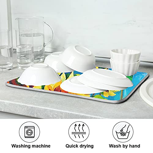 Super Absorbent Dish Drying Mat