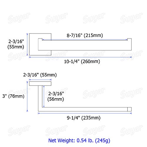 Towel Holder Brushed Nickel