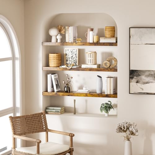 Bathroom Floating Shelves for Wall (3 Count)